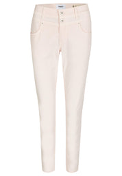 Jeans Slim Fit - 6915-pastel rose used - Rosa