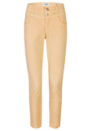 Jeans Slim Fit - 7865-pastel orange used - Orange