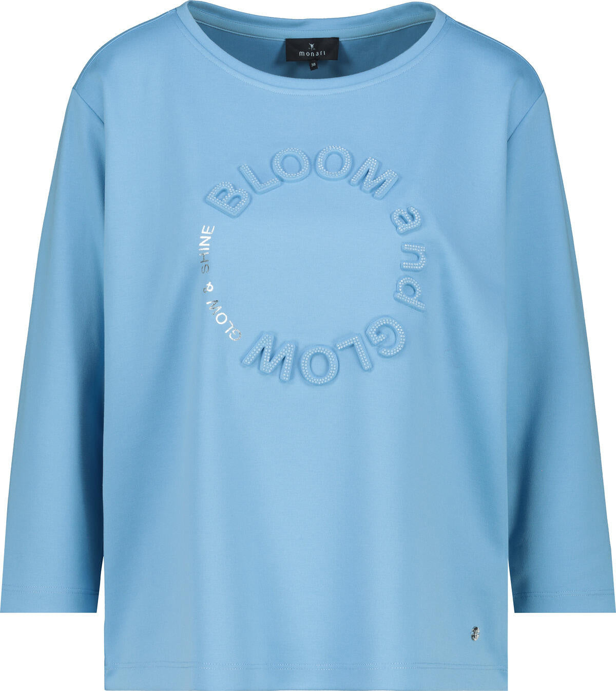 Sweatshirt mit Print - 732 spring water - Blau