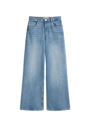 Jeans LANIA Wide Leg - 071-Stretch light blue wash - Blau