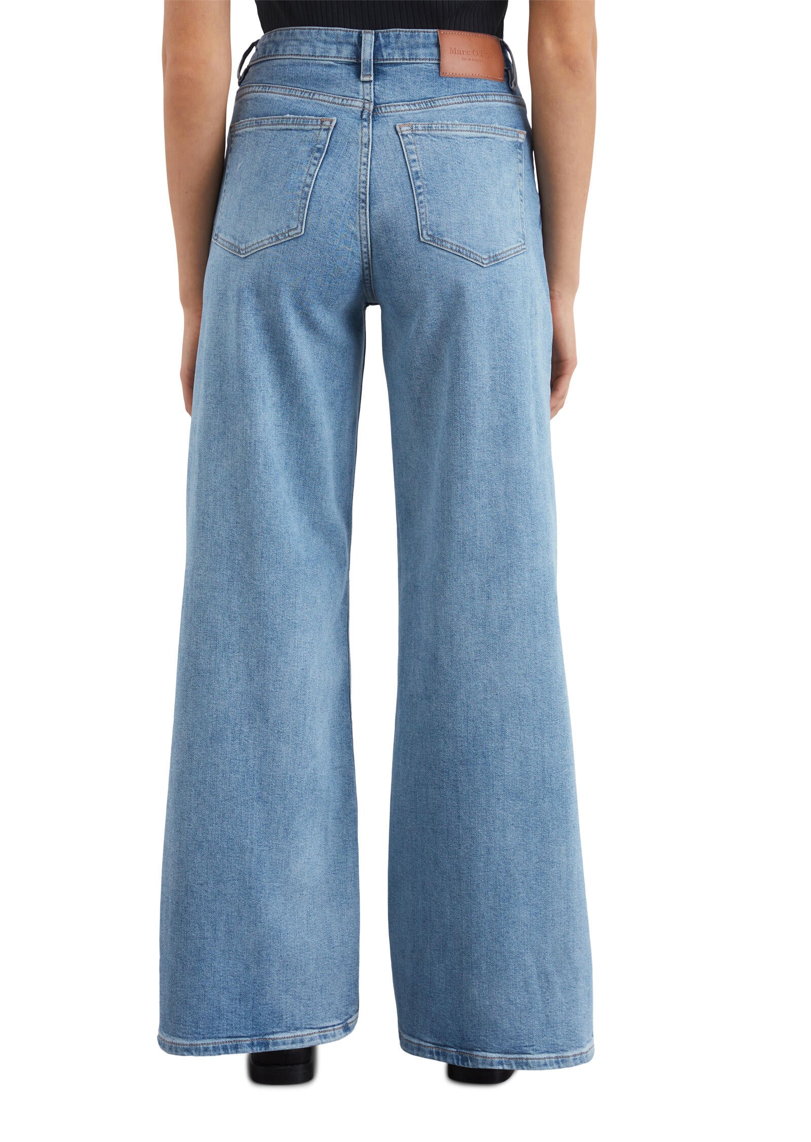 Jeans LANIA Wide Leg - 071-Stretch light blue wash - Blau