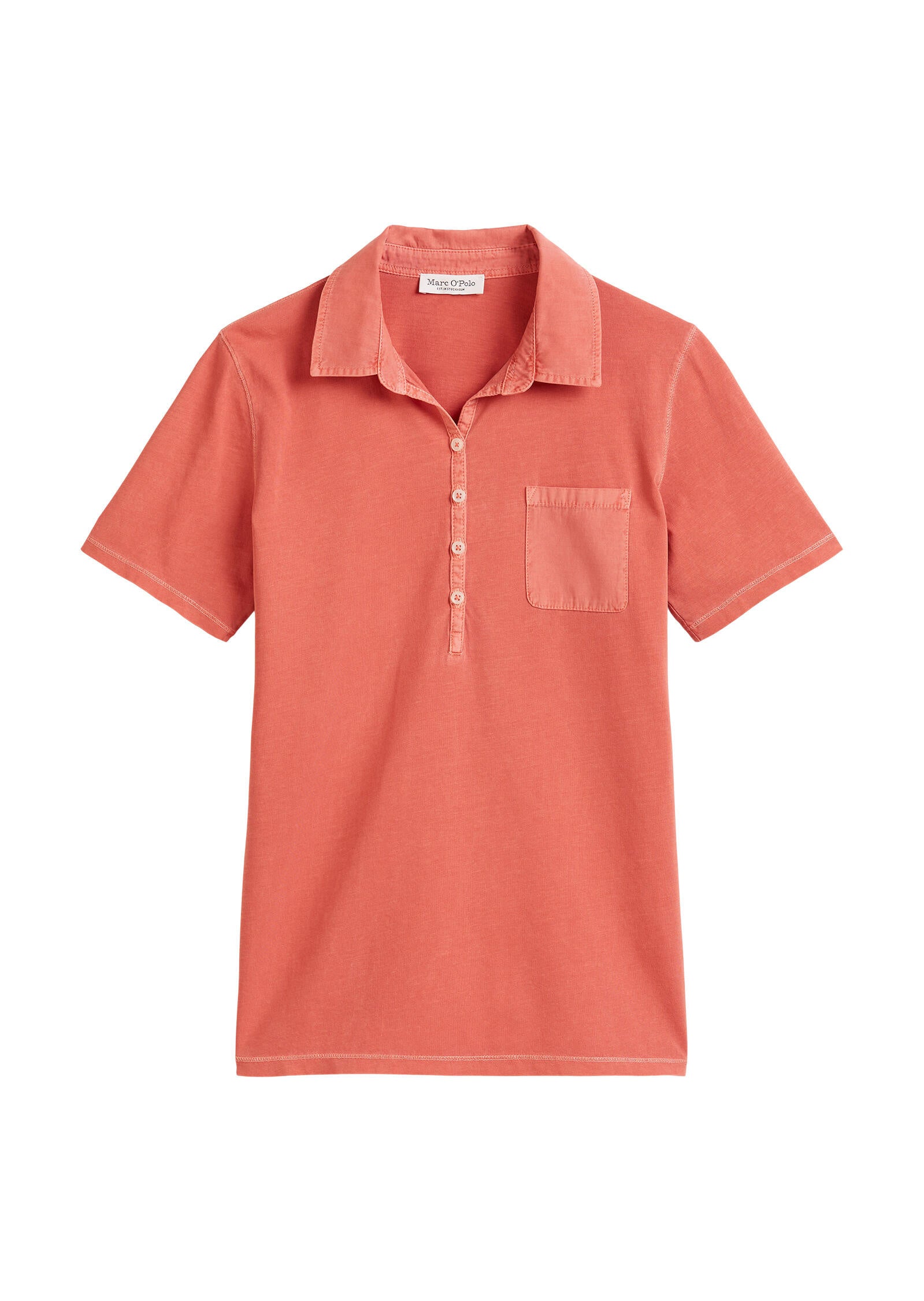 Poloshirt Slim Fit - 323-burnt red - Rot