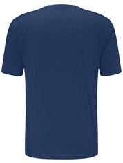 T-Shirt - 672-midnight - Blau