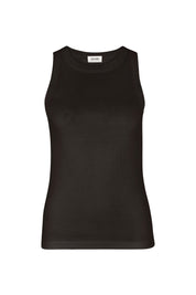 Geripptes Top - 1104 - Braun
