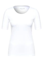 T-Shirt aus Bio-Baumwolle - 10000 White - Weiß