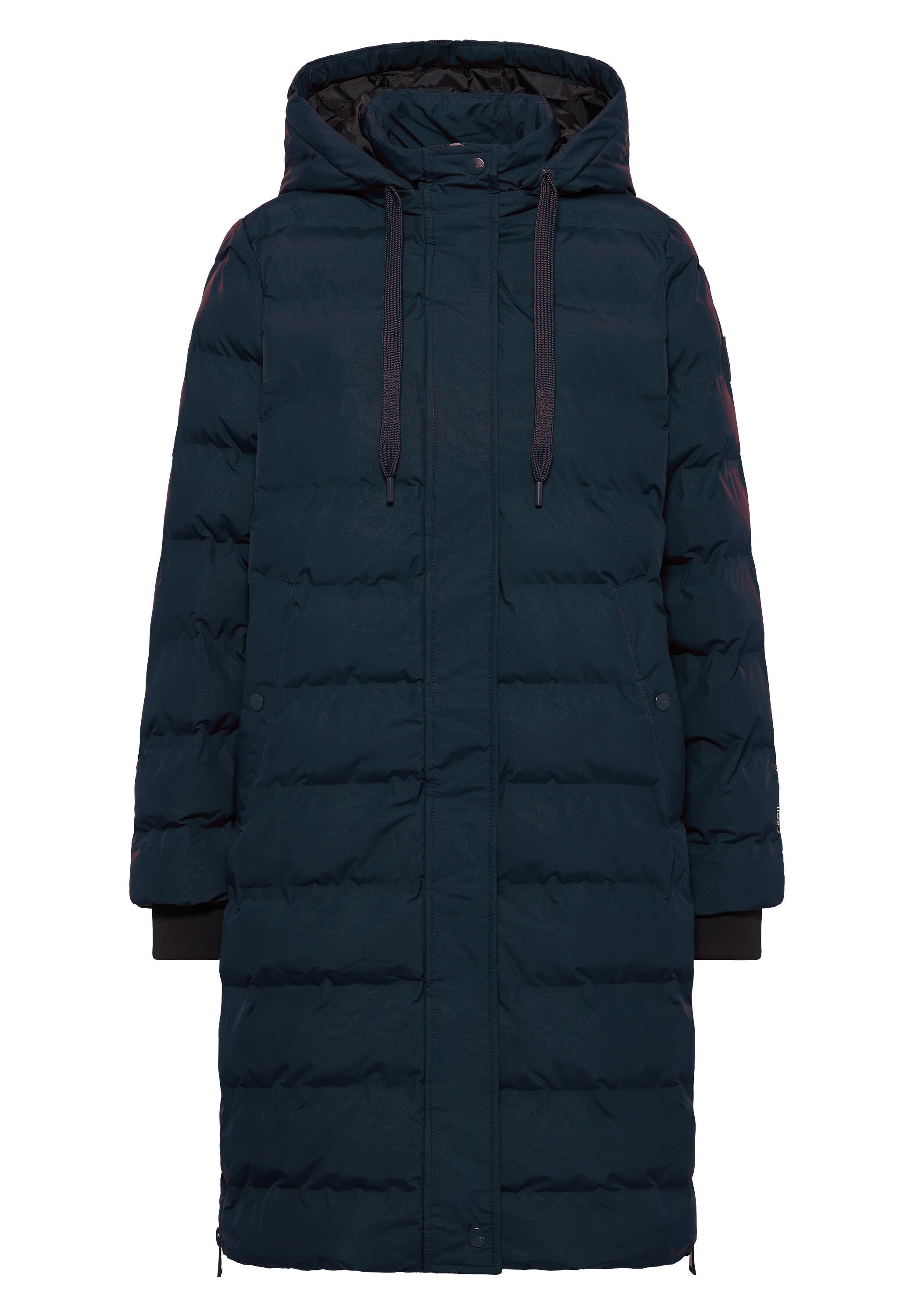 Steppmantel mit Kapuze - 15631 dark navy blue - Blau