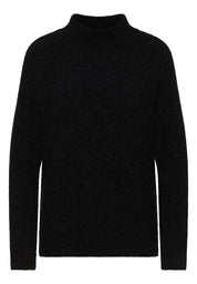 Strickpullover CHENILLE - 10001 Black - Schwarz
