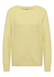 Strickpullover aus Baumwollmix - 17374 iced yellow - Gelb