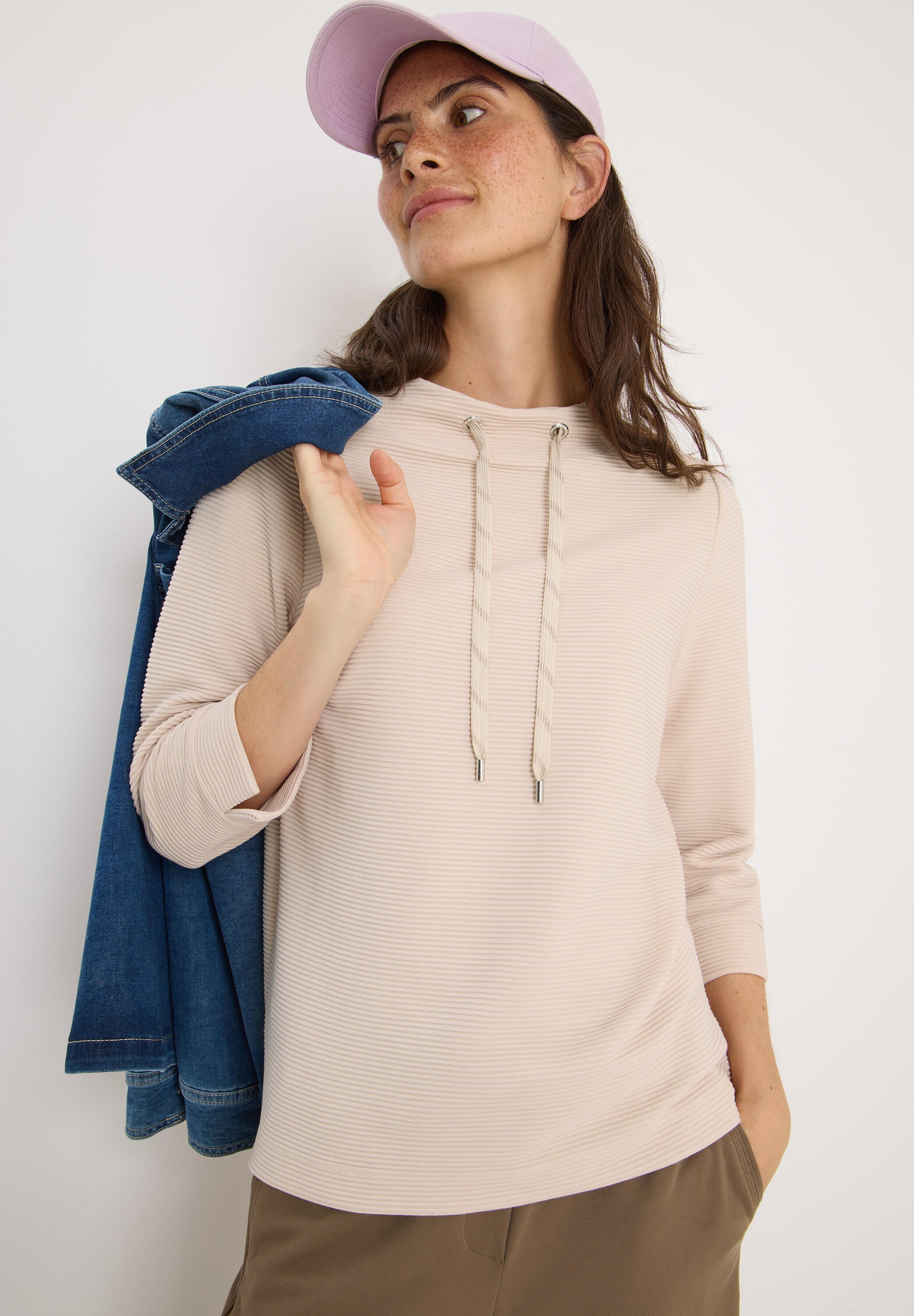 T-Shirt Ottomann - 16983 oat milk beige - Beige