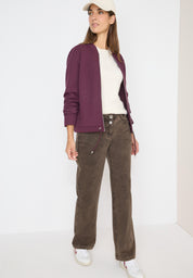 Jeans Wide Leg - 17107 chocolate mousse - Braun