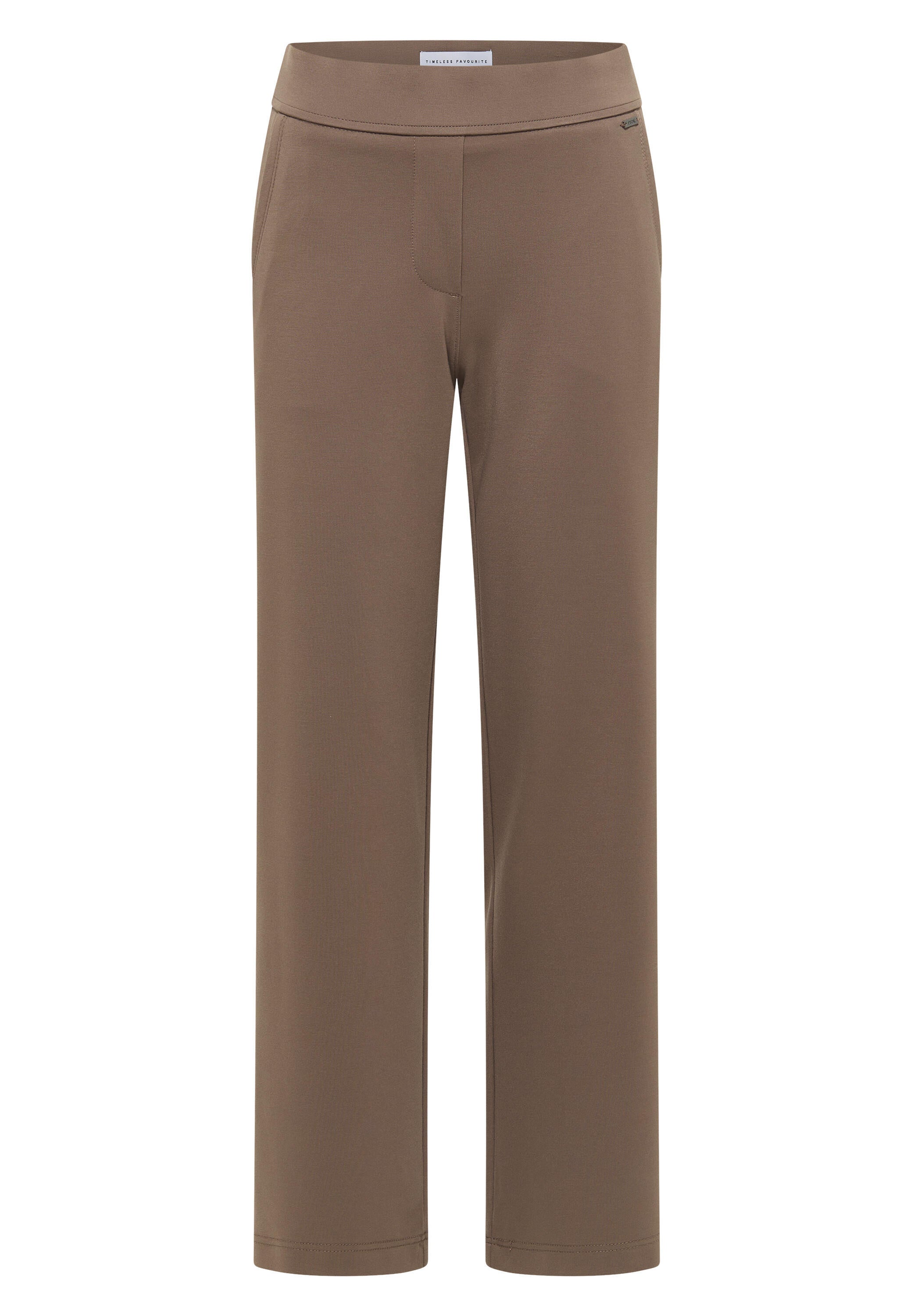 Hose NEELE aus Jerseyqualität - 17188 cocoa taupe - Braun