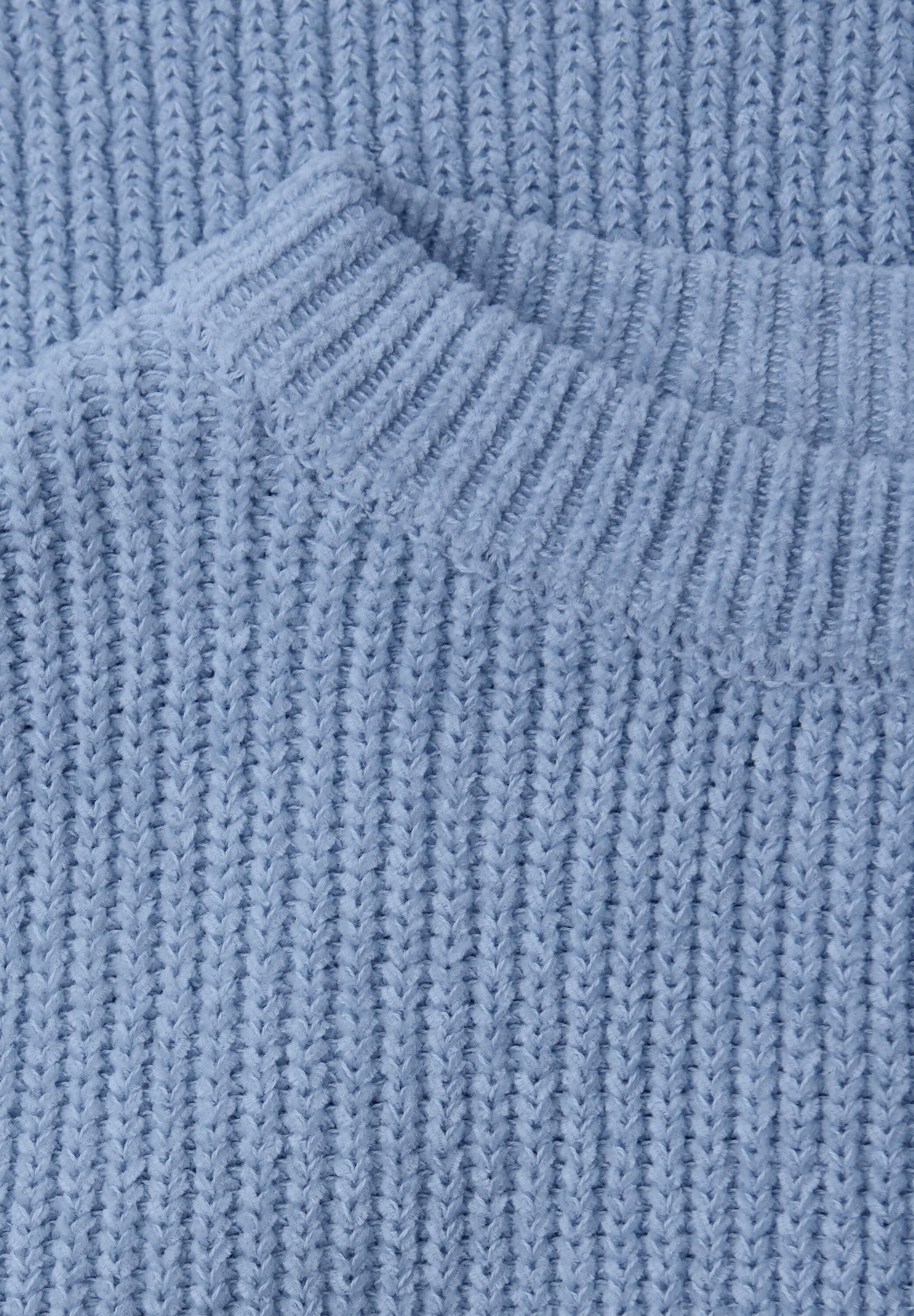 Strickpullover CHENILLE - 17149-frosted blue - Blau