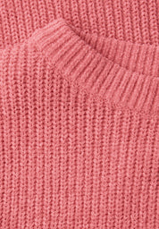 Strickpullover CHENILLE - 17261-striking coral - Rosa