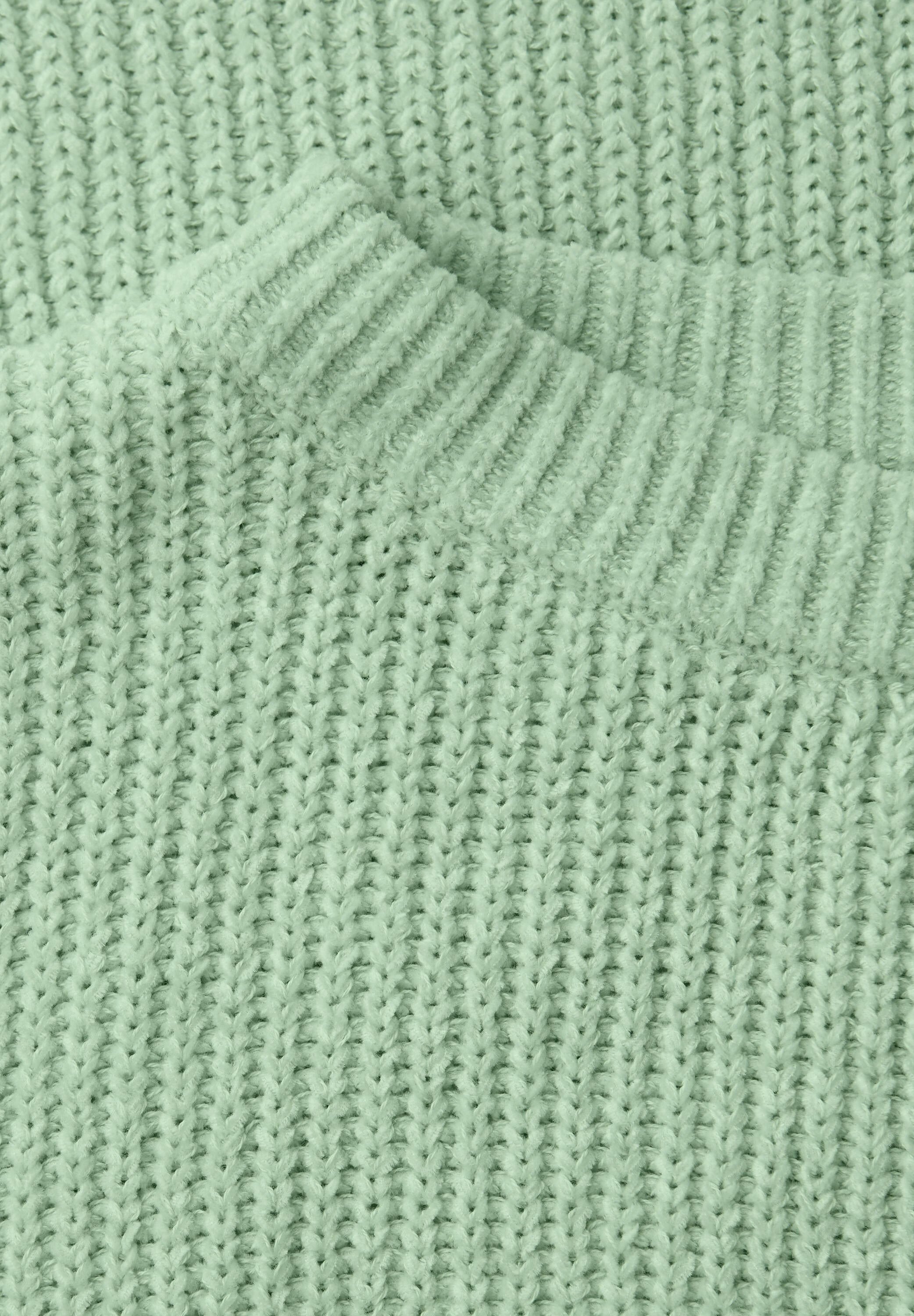 Strickpullover CHENILLE - 17302-pale mint green - Grün