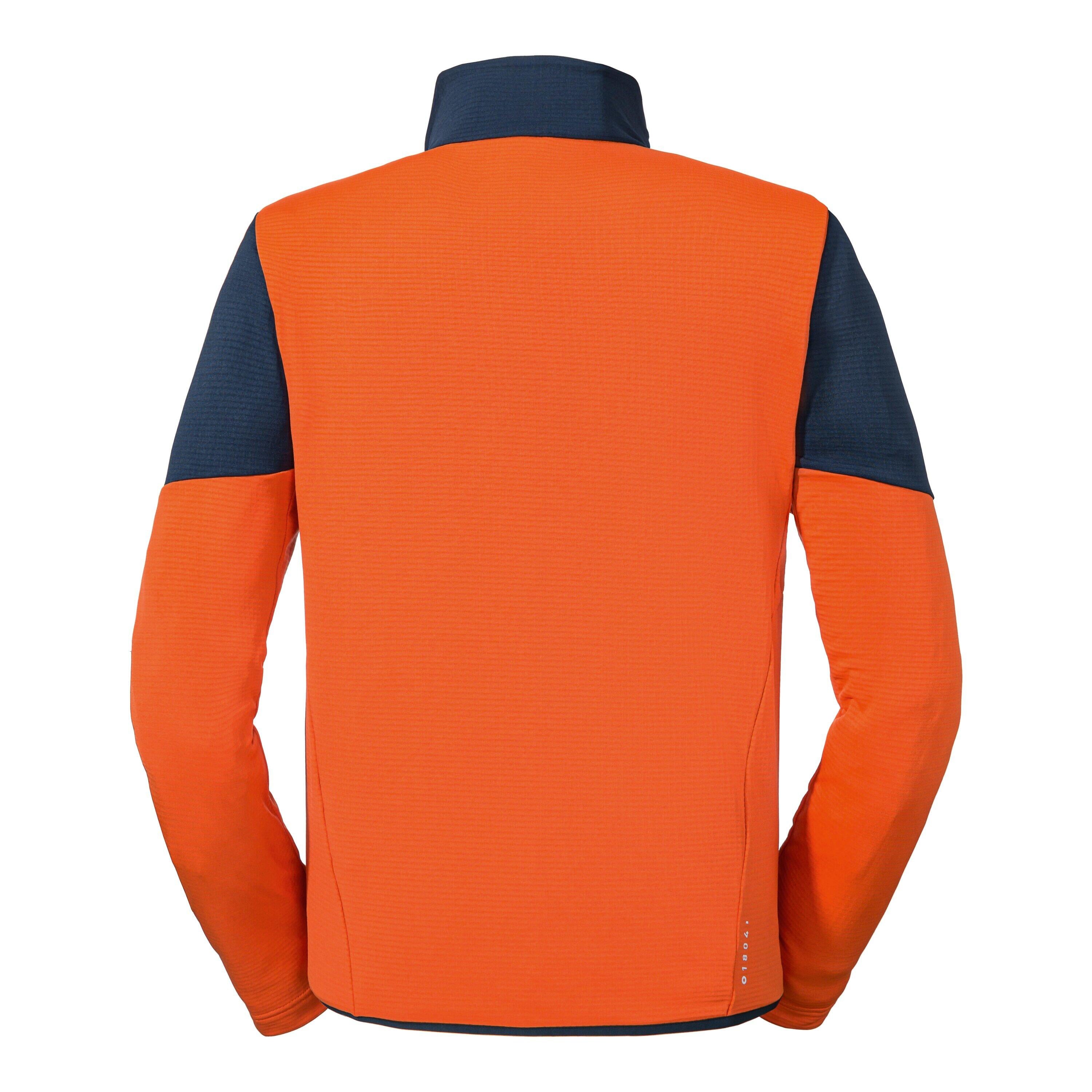 Fleecejacke - 5360-redorange - Orange