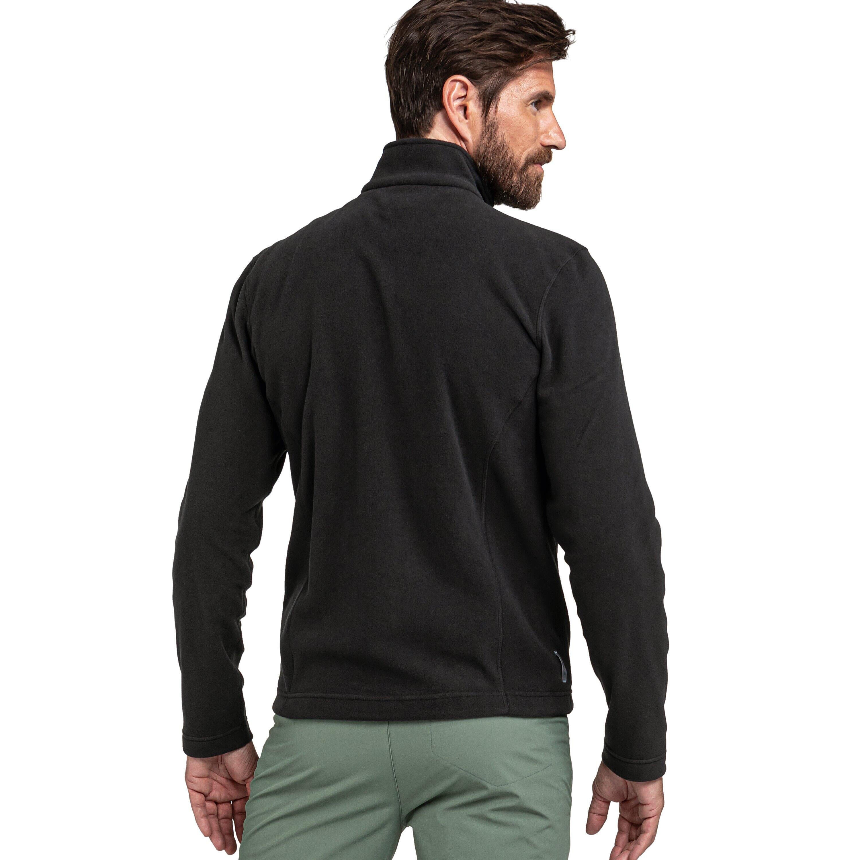 Fleecejacke - 9990-black - Schwarz