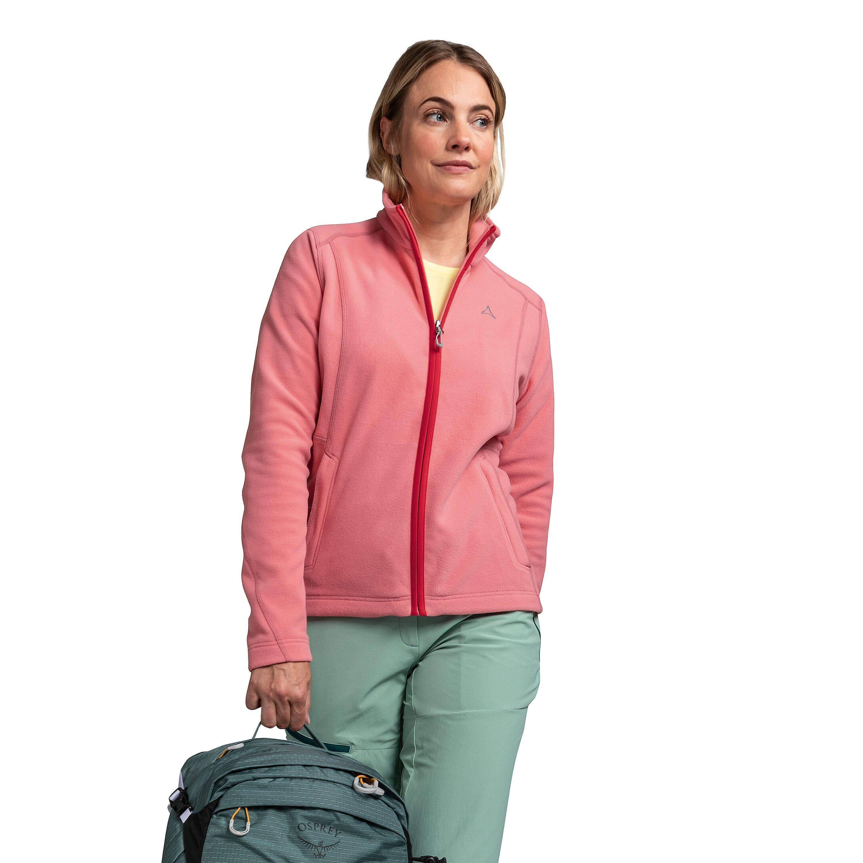 Fleecejacke aus recyceltem Polyester - 3245-claspingrose - Rosa