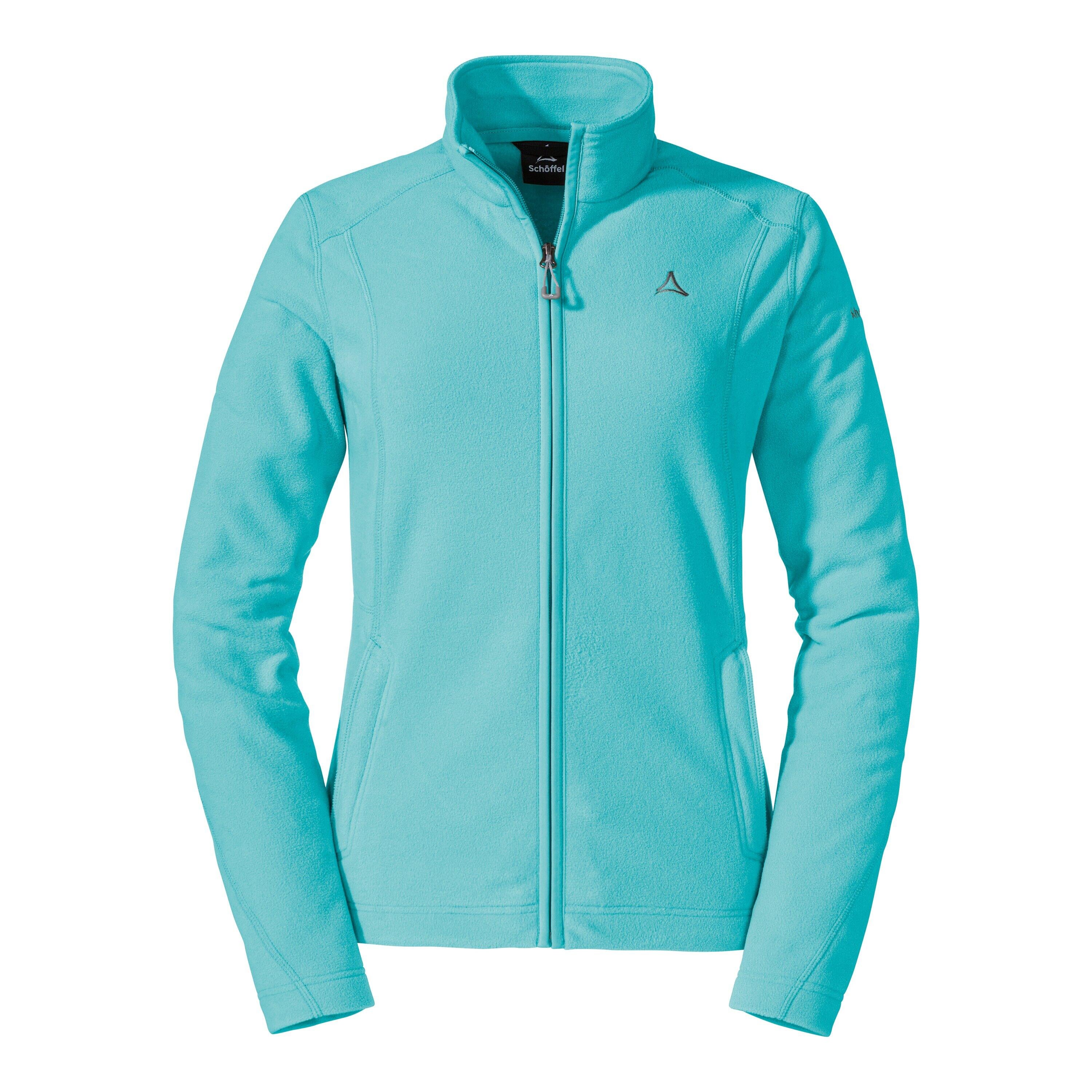 Fleecejacke aus recyceltem Polyester - 8125-mediumturquoise - Blau