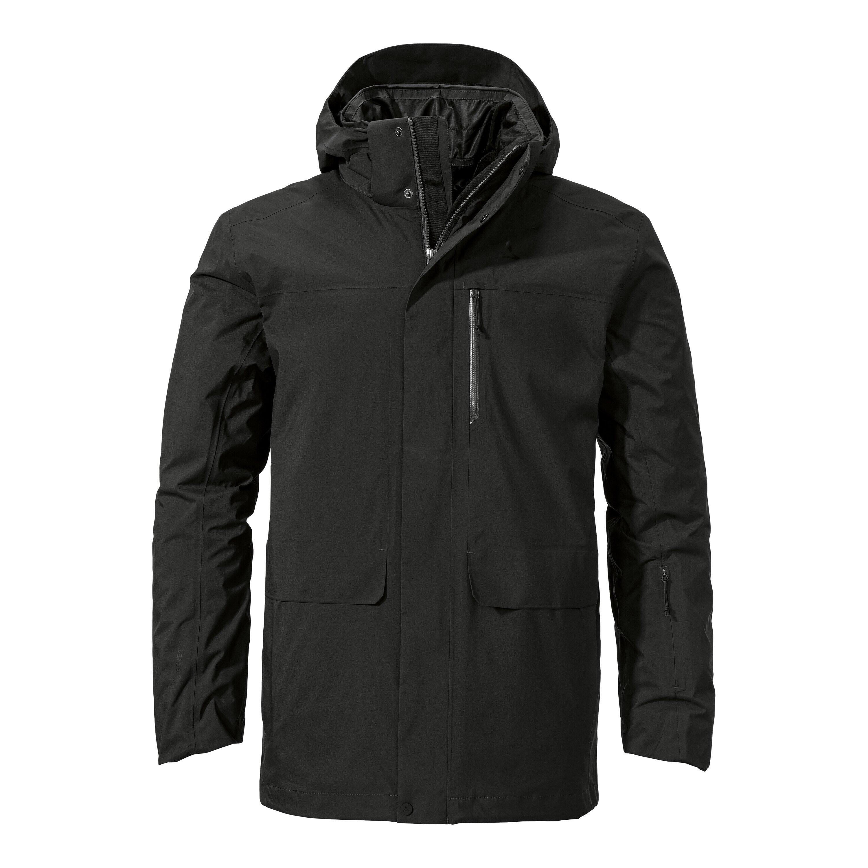 3-in-1 Parka Barth - 9990-black - Schwarz