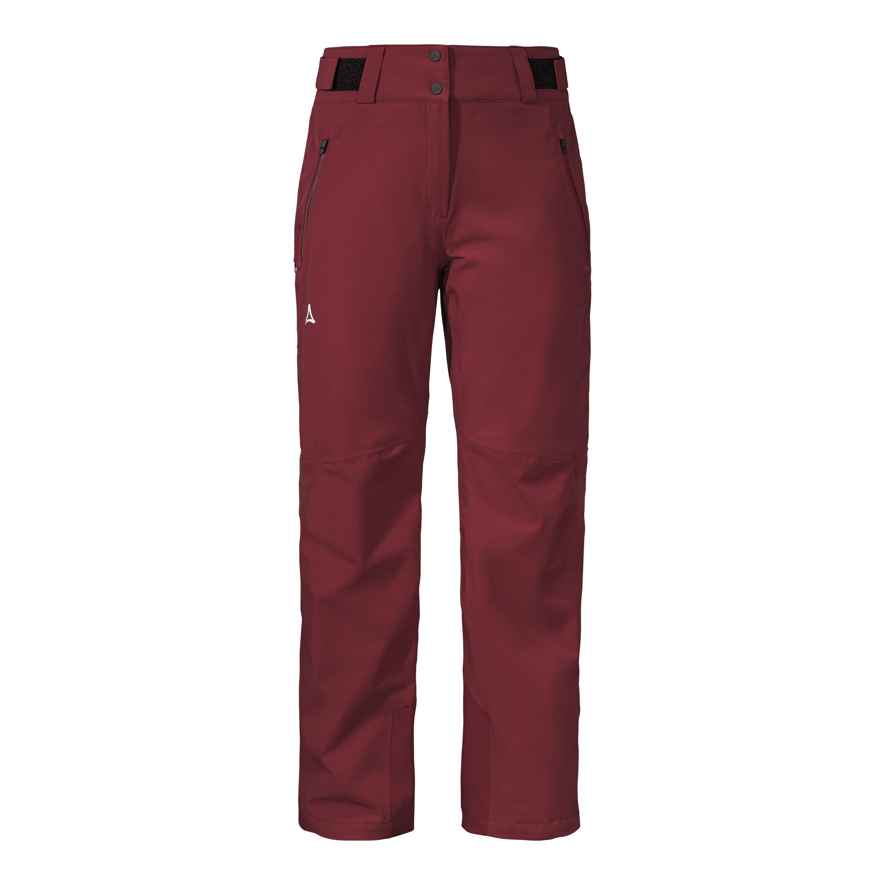 Skihose Pontresina - 2965-darkburgundy - Rot