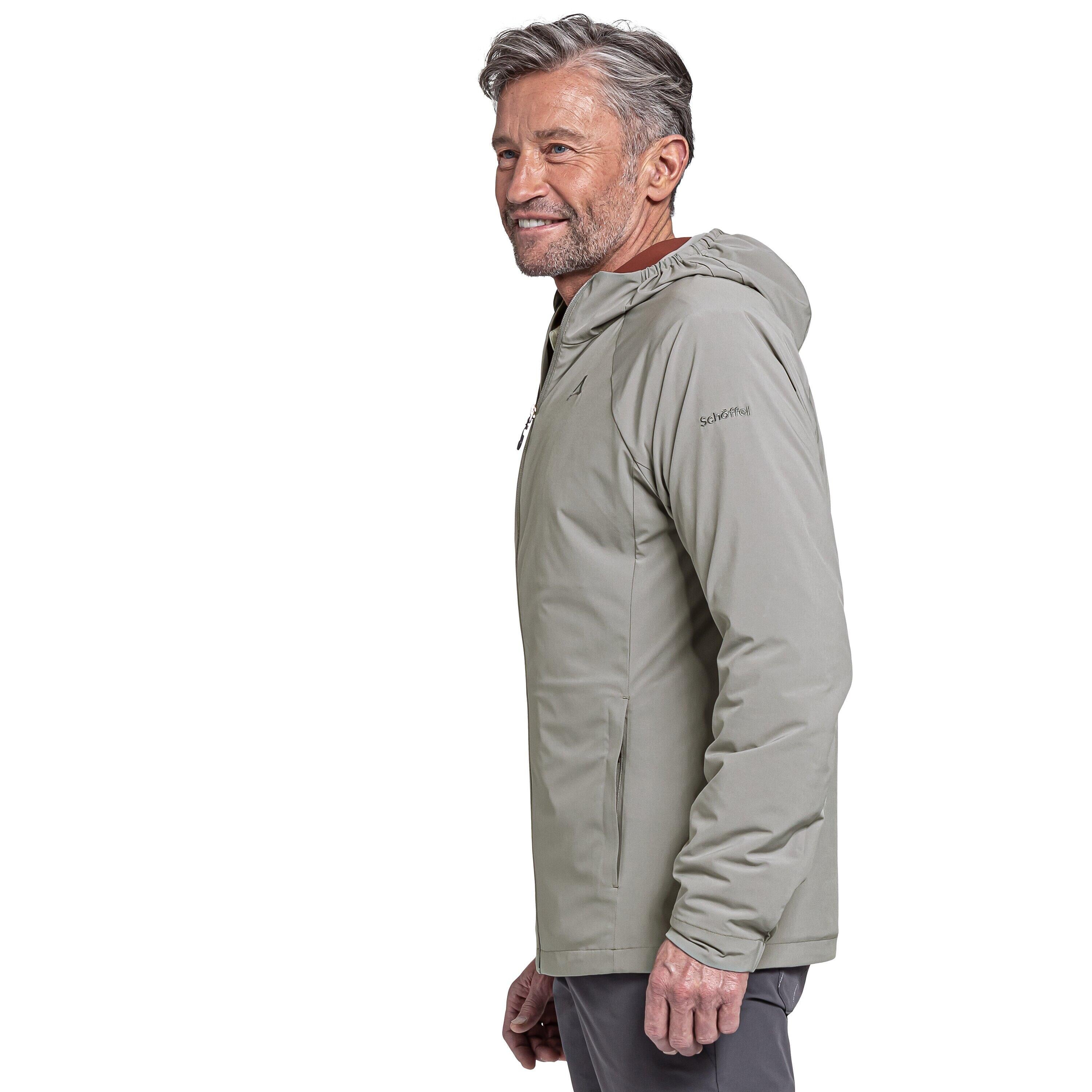 Outdoor Jacke winddicht Graz - 9260-octobermist - Grau