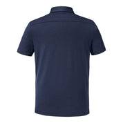 Outdoor-Poloshirt mit Logoprint - 8820-navyblazer - Blau