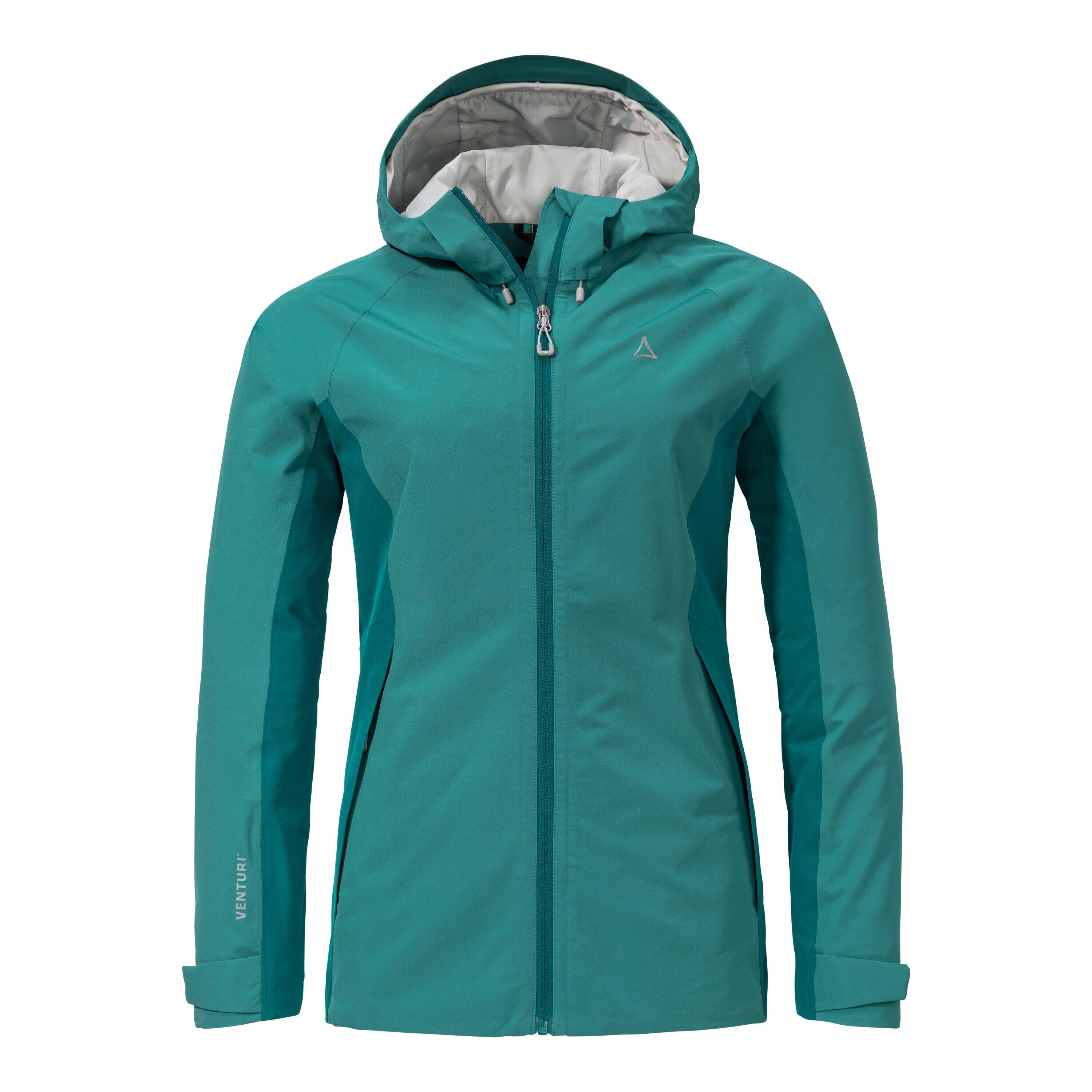 Funktionsjacke Ankelspitz L - 6755-teal - Blau