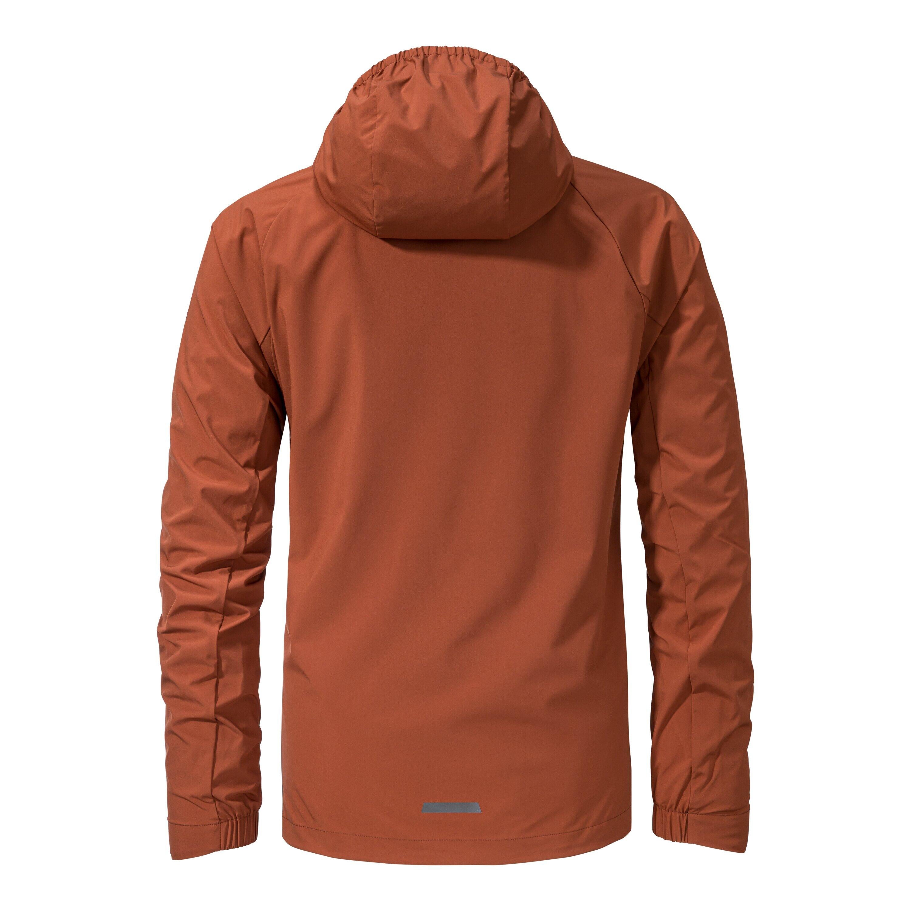 Outdoor Jacke winddicht Graz - 2950-marocco - Orange | Braun