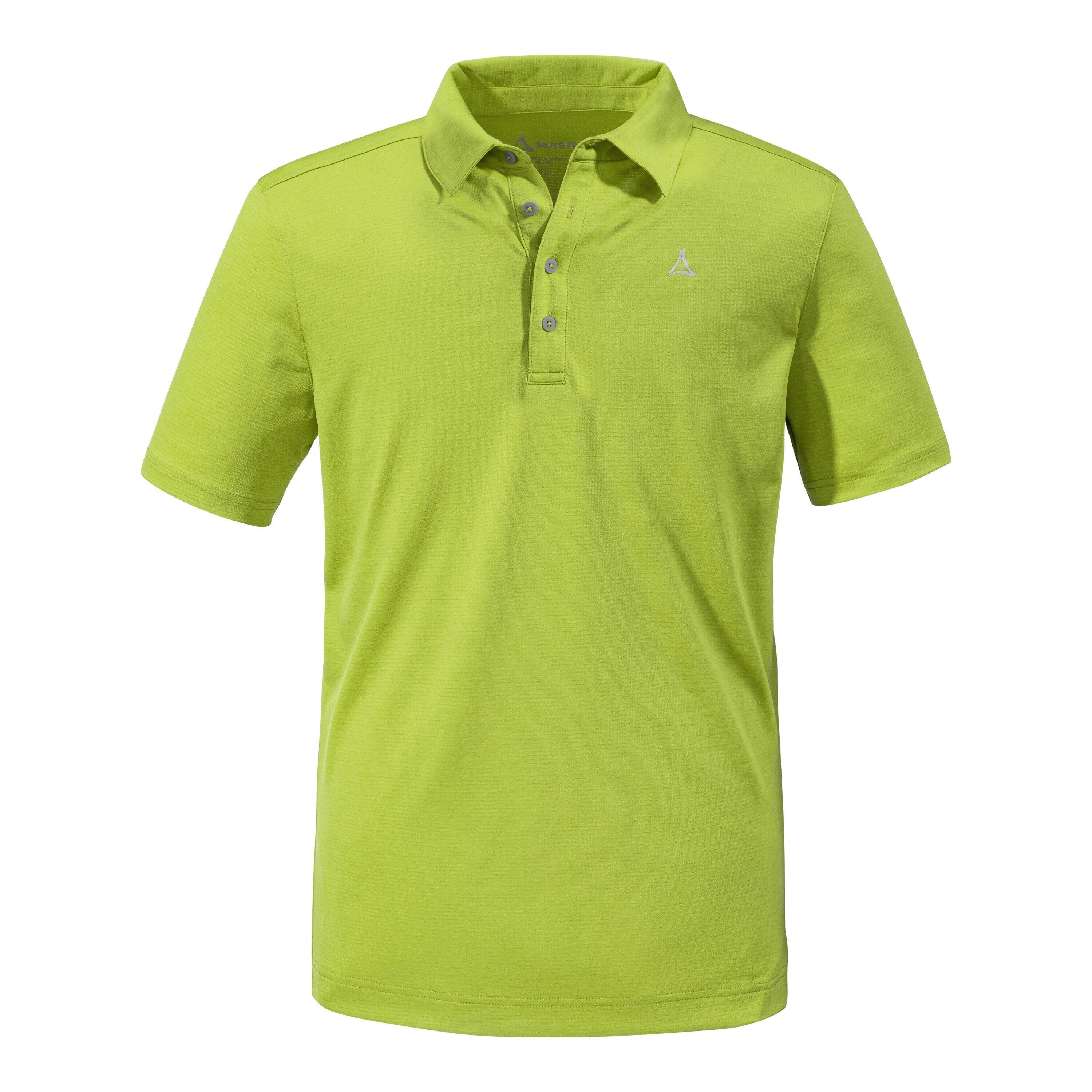 Funktionsshirt mit Polohemdkragen - 6625-greenmoss - Grün