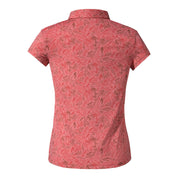 Poloshirt mit floralem Muster - 3245-claspingrose - Rosa