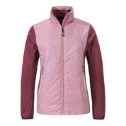 Steppjacke mit Stehkragen - 3465-viola - Rosa