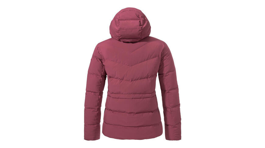 Gesteppte Daunenjacke - 3825-acai - Pink