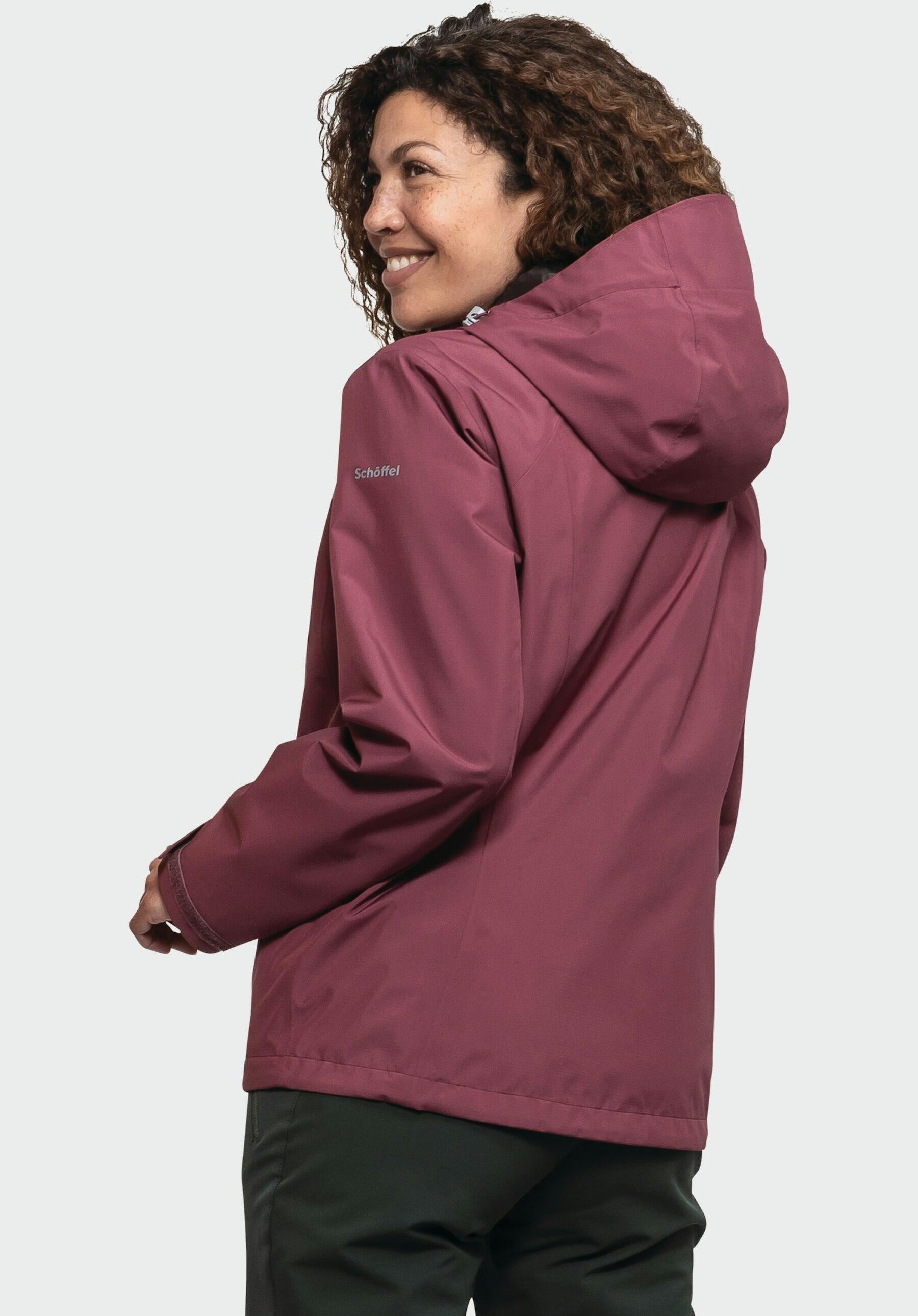 Funktionsjacke Yew - 3825-acai - Rot