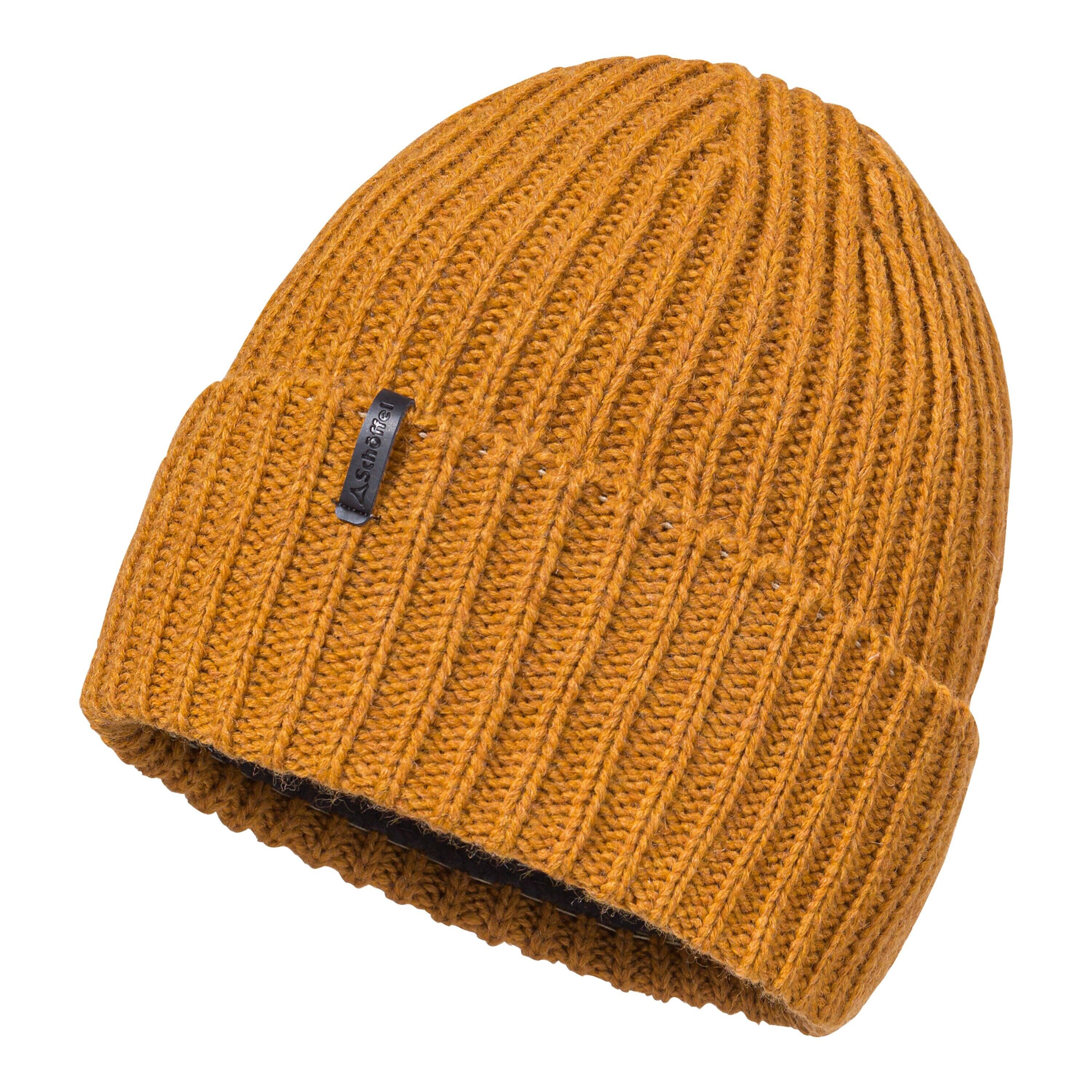 Strickmütze - 5845-turmeric - Gelb