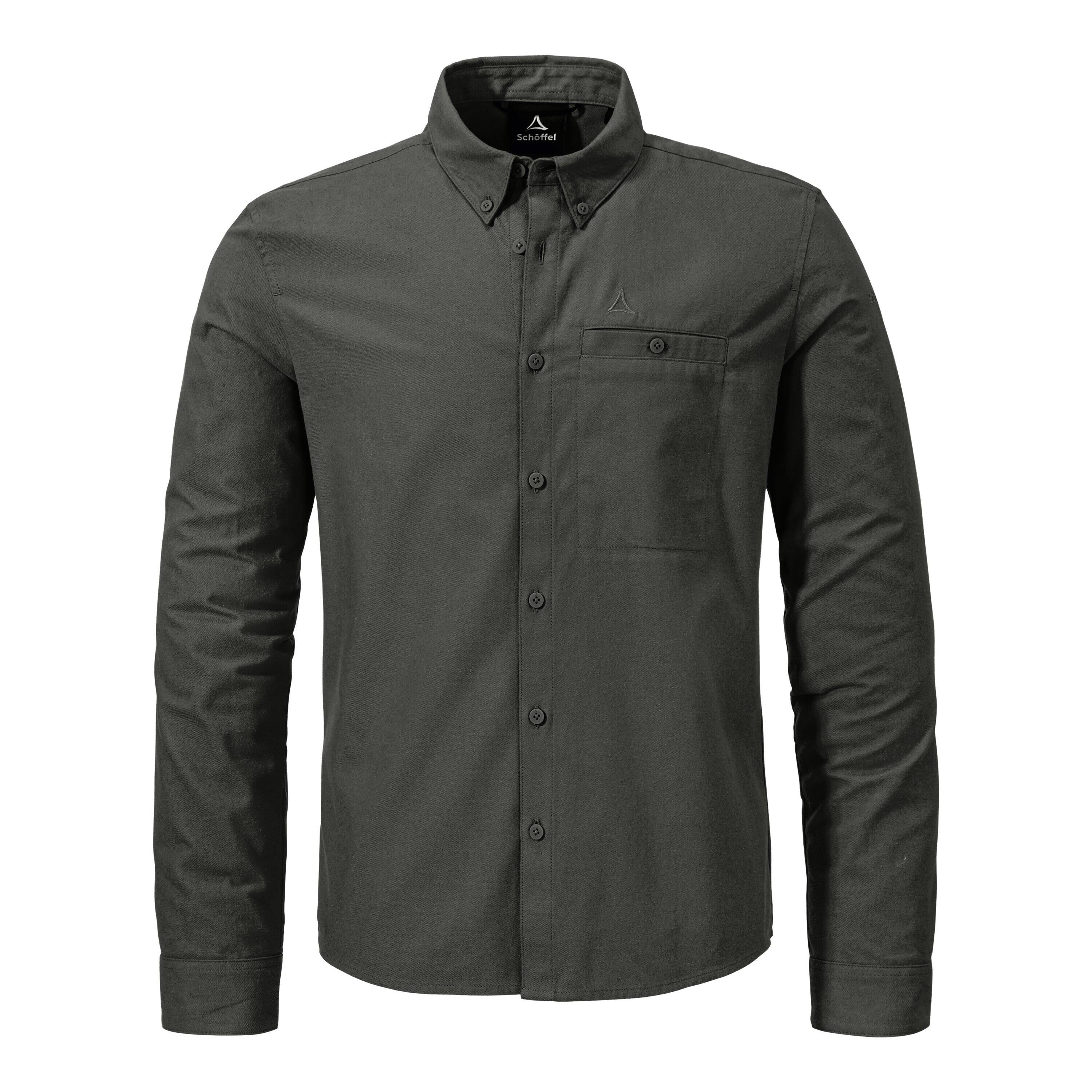 Outdoor-Overshirt - 9830-asphalt - Grau