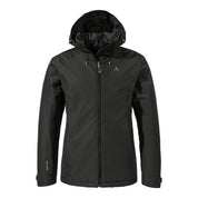 Funktionsjacke mit Kapuze - 9990-black - Schwarz