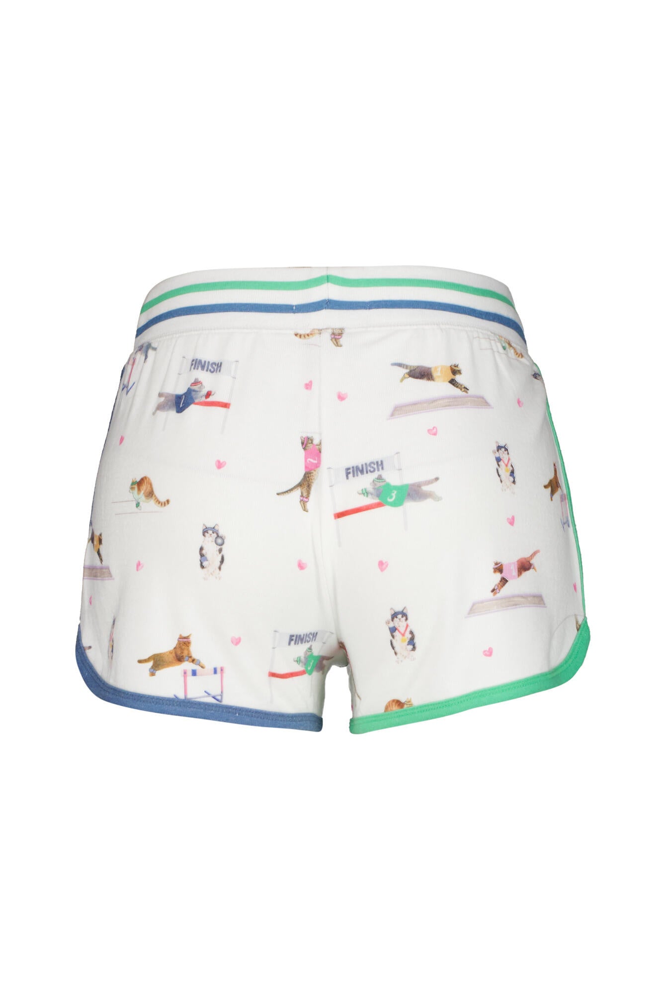 Pyjama-Shorts aus Jersey - 102-off-white - Weiß