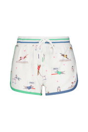 Pyjama-Shorts aus Jersey - 102-off-white - Weiß