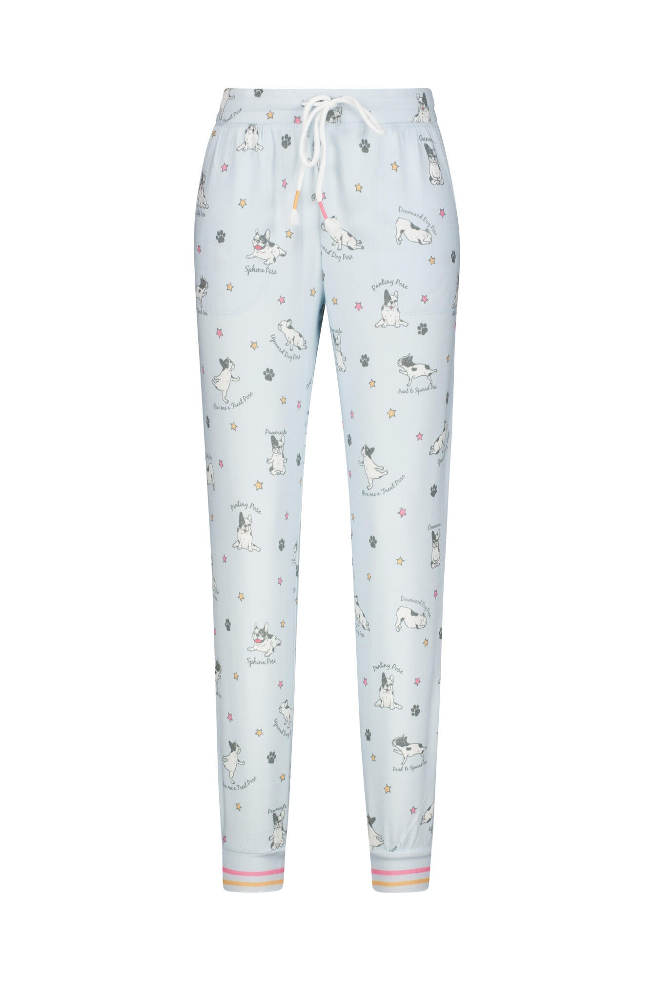 Pyjama-Hose aus Jersey - 802-air - Blau