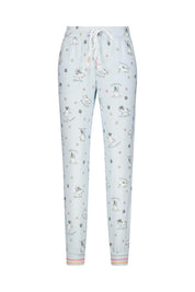 Pyjama-Hose aus Jersey - 802-air - Blau