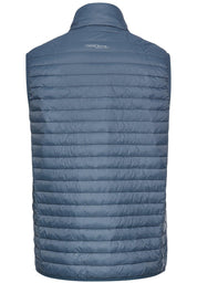 Steppweste mit Stehkragen - 40-Elemental Blue - Blau