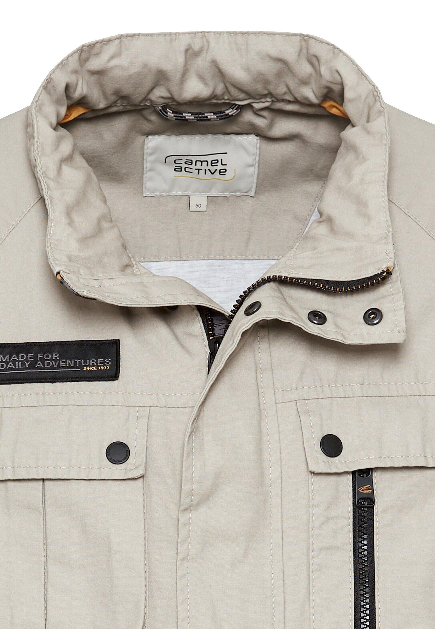 Übergangsjacke aus Baumwolle - 03-Ecru - Beige