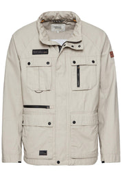 Übergangsjacke aus Baumwolle - 03-Ecru - Beige