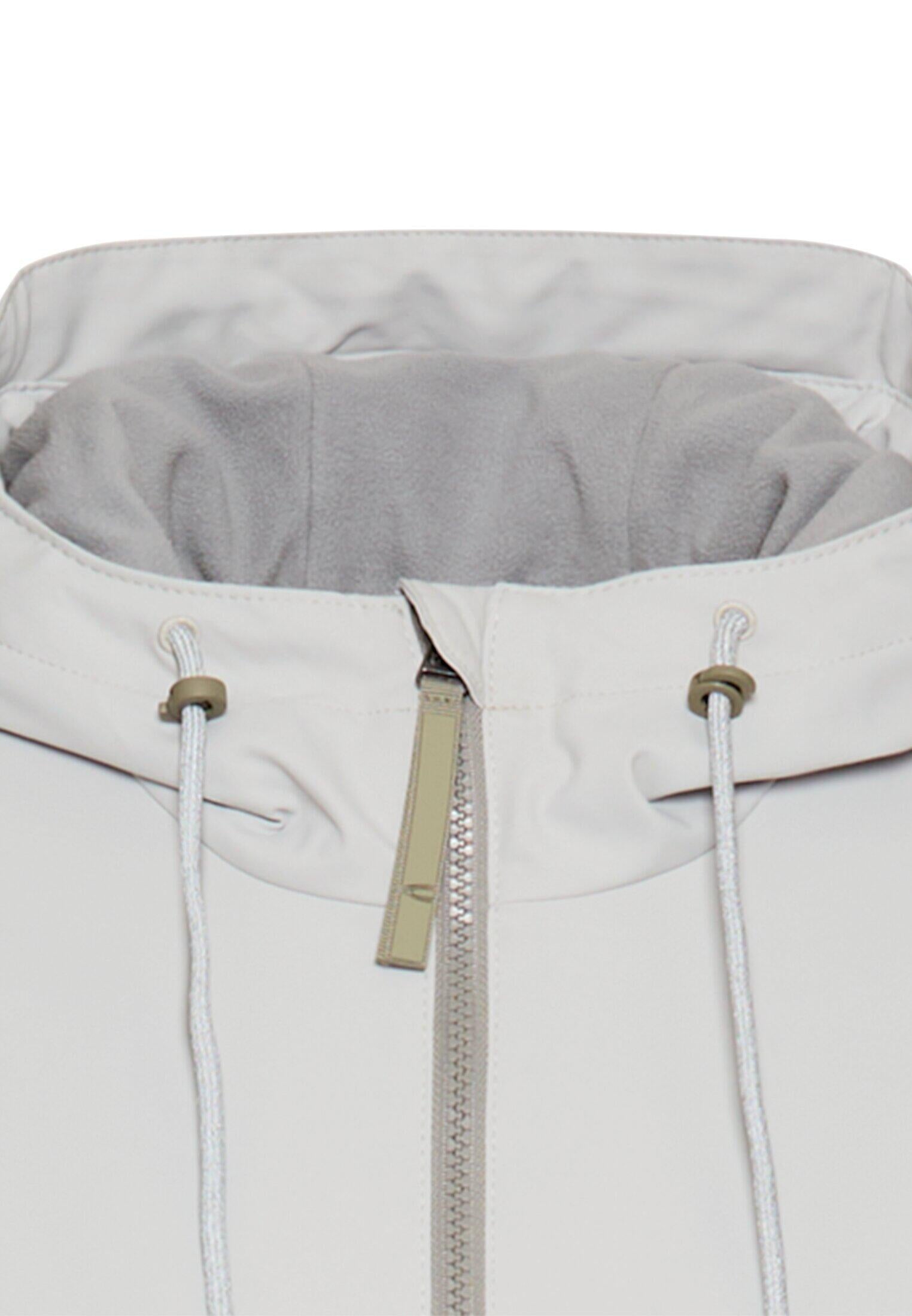 Funktionsjacke mit abnehmbarer Kapuze - 42-Silver - Grau