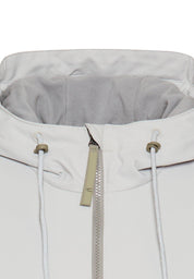 Funktionsjacke mit abnehmbarer Kapuze - 42-Silver - Grau