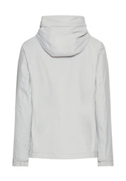 Funktionsjacke mit abnehmbarer Kapuze - 42-Silver - Grau