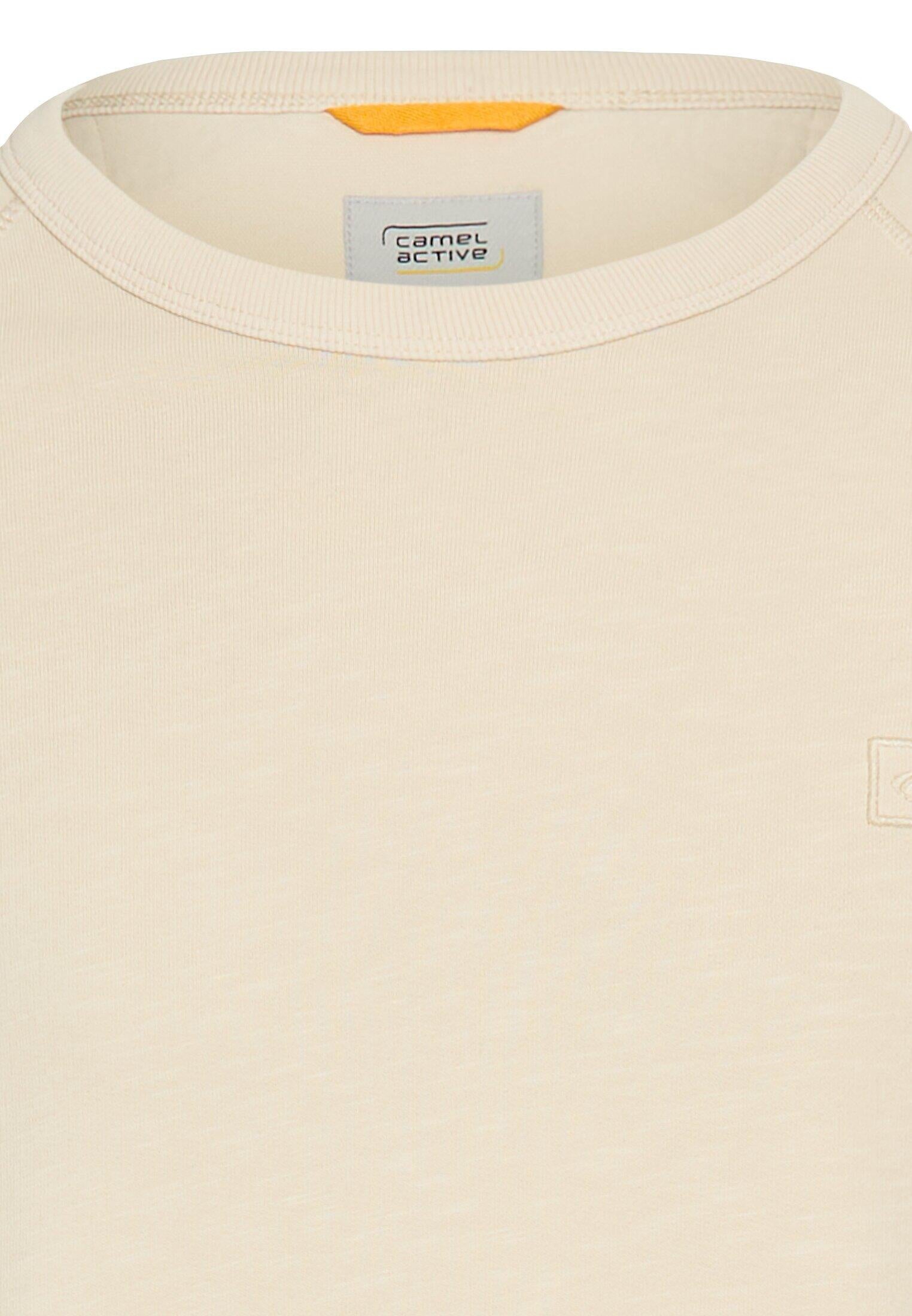 Sweatshirt aus Baumwolle - 11-Oatmeal - Beige