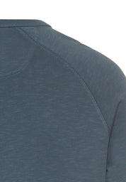 Sweatshirt aus Baumwolle - 47-Tinted Blue - Blau