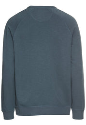 Sweatshirt aus Baumwolle - 47-Tinted Blue - Blau