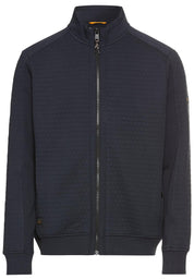 Sweatjacke aus Baumwollmix - 48-Dark Navy - Blau